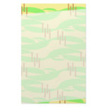 Swanky Sixties Style Stationery Paper