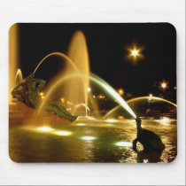 Swann Fountain (Delaware Side) Mousepad mousepads