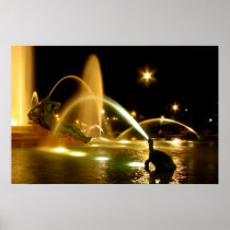 Swann Fountain (Delaware Side) Print