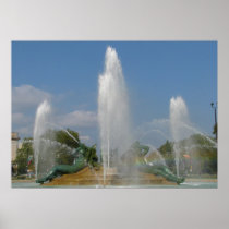 Swann Fountain Poster