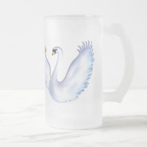 Swans In Love mugs