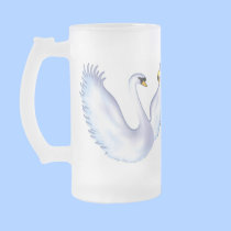 Swans In Love mugs
