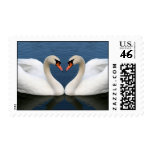 Swans in Love postage