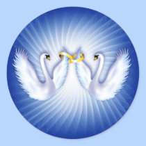 Swans In Love stickers
