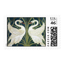 Swans Postage Stamp
