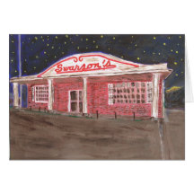 Swanson's Restaurant Greeting Card
