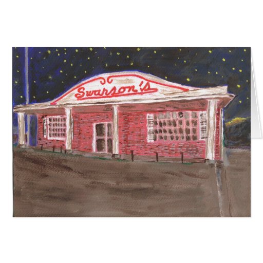 Swanson's Restaurant Greeting Card