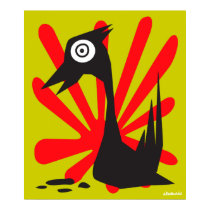 SwanSun (Swanson) Poster Print by akamundo SwanSun (Swanson) Poster Print