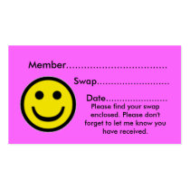 Swap Card business cards by diddldonna Swap Card business cards