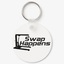 Swap Happens keychains