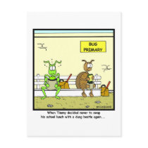 Swap lunch? postcards by Hagen_Cartoons Swap lunch? postcards