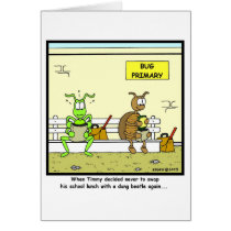 Swap Lunch with a Dung Beetle? cards by Hagen_Cartoons Swap Lunch with a Dung Beetle? cards
