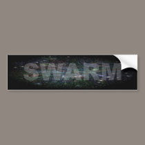 SWARM bumper stickers by ideonexus SWARM bumper stickers