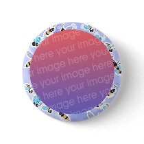 swarm of bees photo frame buttons
