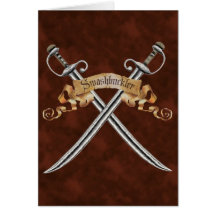Swashbuckler Greeting Cards