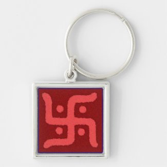 Swastika 2 Keychain