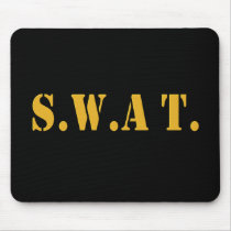 Swat Mousepad by cooltees Swat Mousepad