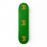 Swat, Oman flag Custom Skate Board