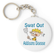 Swat Out Addisons-Disease Keychain