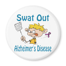 Swat Out Alzheimer'S-Disease Magnet