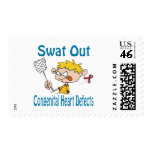 Swat Out Congenital-Heart-Defects Stamp