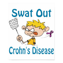 Swat Out Crohn'S-Disease Poster posters by causeican Swat Out Crohn'S-Disease Poster posters