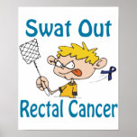Swat Out Rectal-Cancer Poster