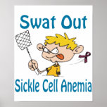 Swat Out Sickle-Cell-Anemia Poster