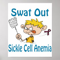 Swat Out Sickle-Cell-Anemia Poster