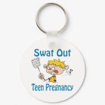 Swat Out Teen-Pregnancy Keychain