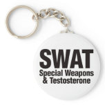 SWAT, Special Weapons and Testosterone Key Chain