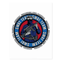Swat Team Postcards