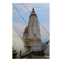 Swayambhunath Poster posters by SabineSt Swayambhunath Poster posters