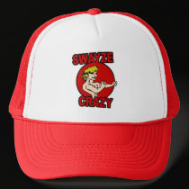 Swayze Crazy - Trucker Hat by thesquidshop Swayze Crazy - Trucker Hat
