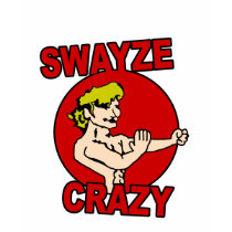 Swayze Crazy - Women's T-shirt by thesquidshop Swayze Crazy - Women's T-shirt