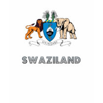Swazi Emblem t-shirts by FlagStore Swazi Emblem t-shirts
