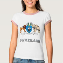 Swazi Emblem t-shirts by FlagStore Swazi Emblem t-shirts