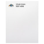 Swaziland Coat of Arms Letterhead Template