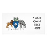 Swaziland Coat of Arms Customized Photo Card