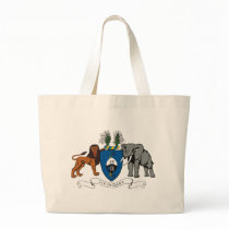 Swaziland Coat of Arms Tote Bag by FlagTshirts Swaziland Coat of Arms Tote Bag