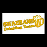 Swaziland Drinking Team Print
