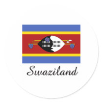 Swaziland Flag Design stickers