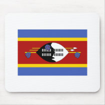 Swaziland FLAG International mousepads by flagshirt Swaziland FLAG International mousepads