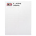 Swaziland Flag Letterhead Template