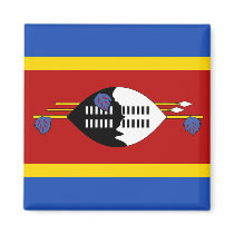 Swaziland Flag Magnet