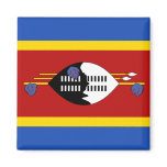 Swaziland Flag Magnet