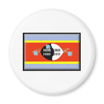 Swaziland Flag Fridge Magnet