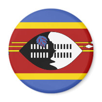 Swaziland Flag Magnet