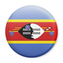 Swaziland Flag Refrigerator Magnet