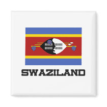Swaziland Flag magnets